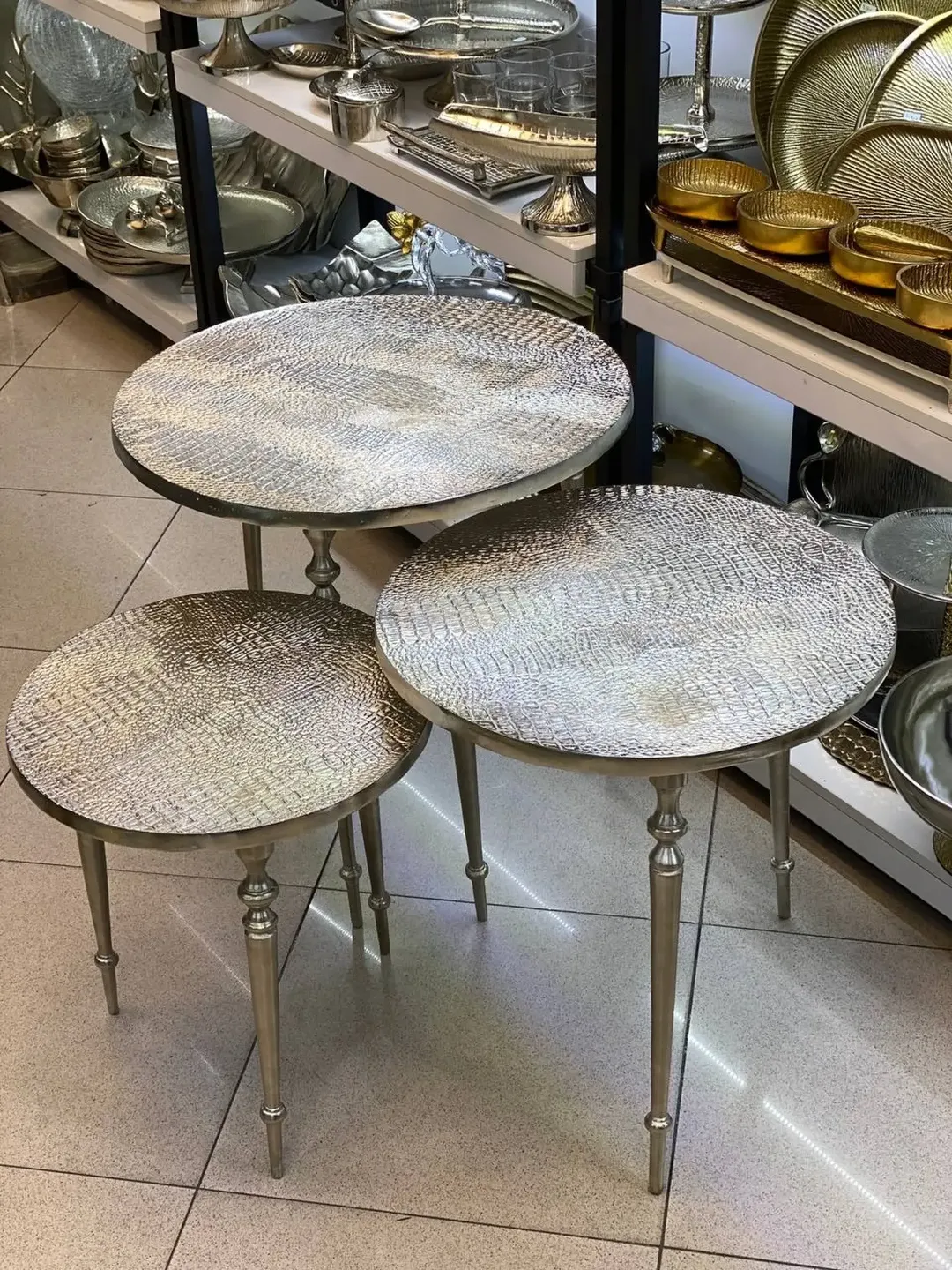دستبند چرمی عسلی مدل فورتیک