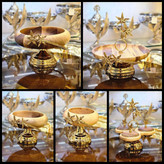 سرویس چوبی شکوفه و لیلیوم و ستاره و گنجشک