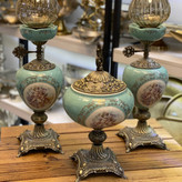 شمعدان سلطنتی سرامیکی آویز دار