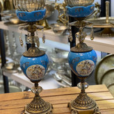 شمعدان سلطنتی سرامیکی آویز دار