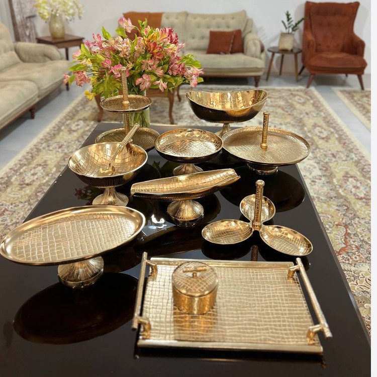 سرویس پذیرایی طرح چرمی